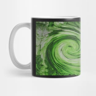 Green Galaxy Mug